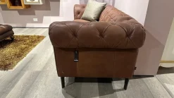 Divano Morfeo in Pelle non sfoderabile di Natuzzi scontato 59%