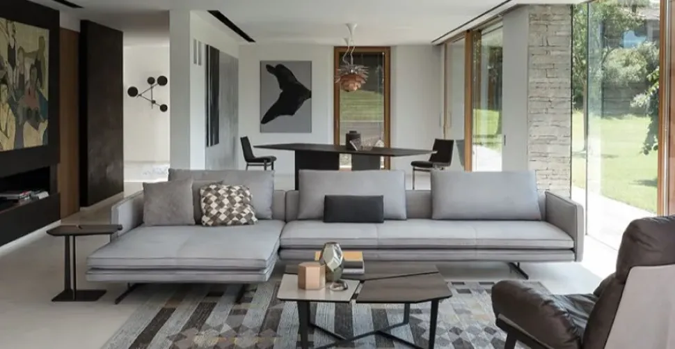 Divano Moss in Tessuto Arketipo a prezzo ribassato