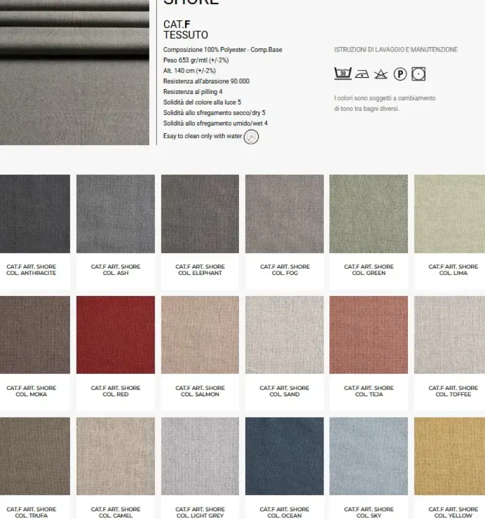 Divano Nevers Rosini in OFFERTA - 33%