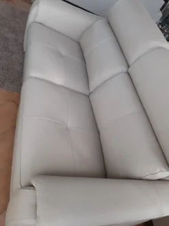 Divano Oakland in Pelle non sfoderabile  di Nicoletti home scontato 40%