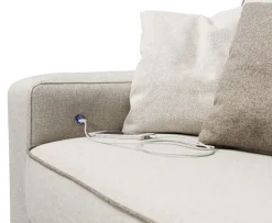 Divano Olga in Tessuto sfoderabile di Salvetti scontato 40%