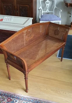 Divano Paglia vienna con cuscino in Tessuto Artigianale a prezzo ribassato