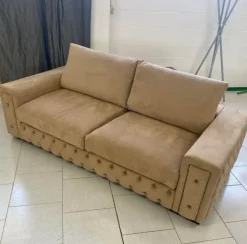 Divano Pelle nabuk pronta consegna Md work OFFERTA OUTLET