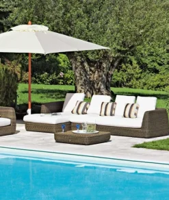 Divano per l'esterno Divano uno piu completo di cuscini modulare  a marchio Md work a prezzo ribassato