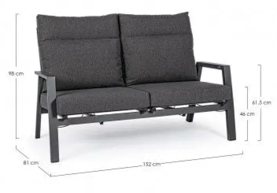 Divano per l'esterno Kledi a marchio Bizzotto a prezzo ribassato