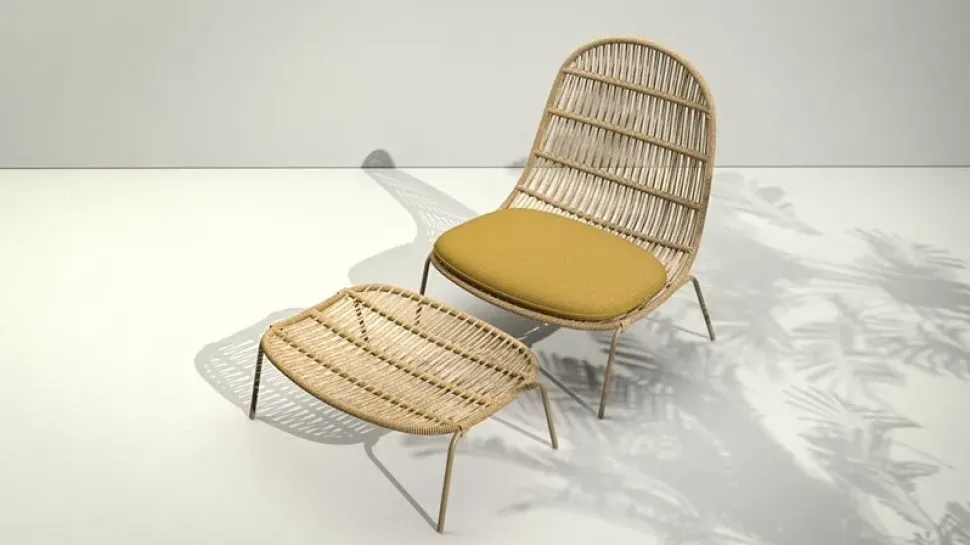 Divano per l'esterno Talenti Panama lounge chair a prezzi outlet