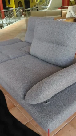 Divano relax in Pelle Nicoletti home a prezzo ribassato