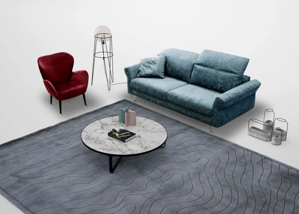 Divano relax in Tessuto Amelie Rizzetto