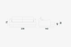 Divano relax Loll 16 Gervasoni: SCONTO ESCLUSIVO