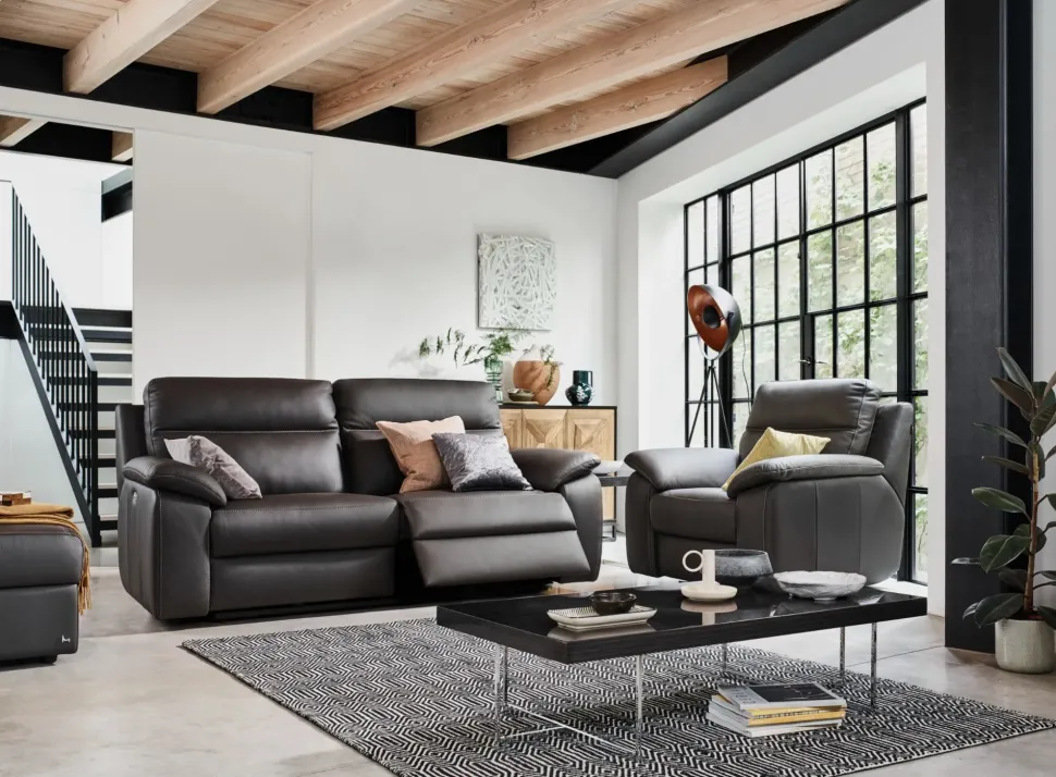 Divano relax New york pelle 2023 Nicoletti home in Pelle a 1650€