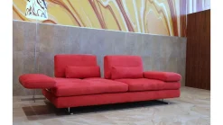 Divano relax Serena pelle cbck di Nicoletti home a prezzo ribassato