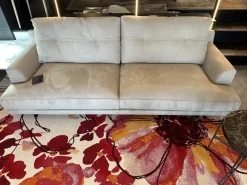 Divano relax tessuto in misto piuma  Flex team a prezzo Outlet