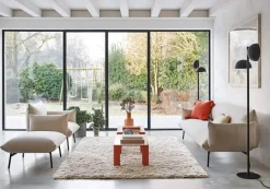 Divano relax tessuto in poliuretano Md work in Offerta Outlet