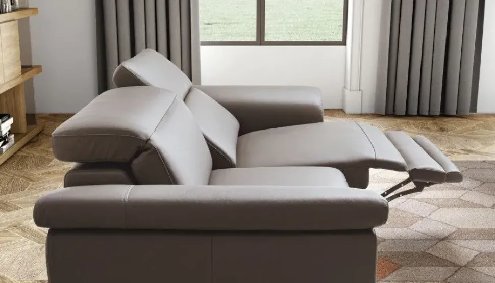 Divano relax Zeno Le comfort a PREZZO OUTLET