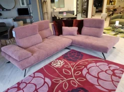 Divano rigo modello ballaro' plus tessuto in poliuretano Rigosalotti a prezzo Outlet