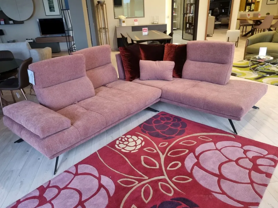 Divano rigo modello ballaro' plus tessuto in poliuretano Rigosalotti a prezzo Outlet