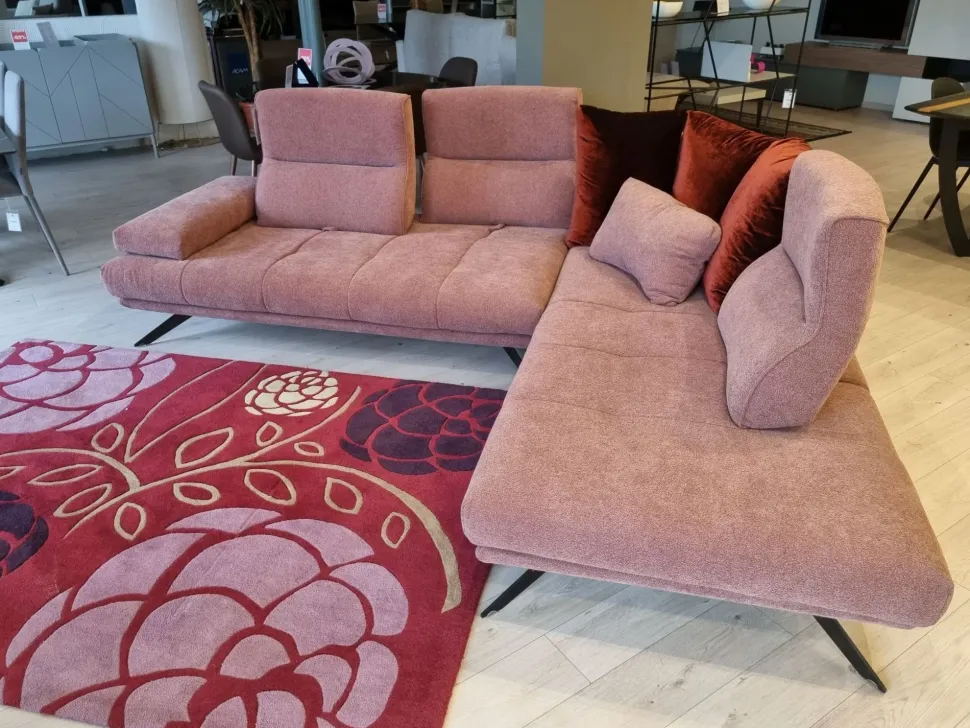 Divano rigo modello ballaro' plus tessuto in poliuretano Rigosalotti a prezzo Outlet