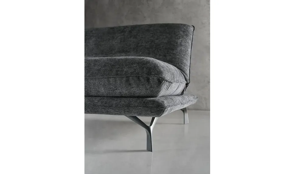 Divano Rock tessuto in poliuretano Excò in Offerta Outlet