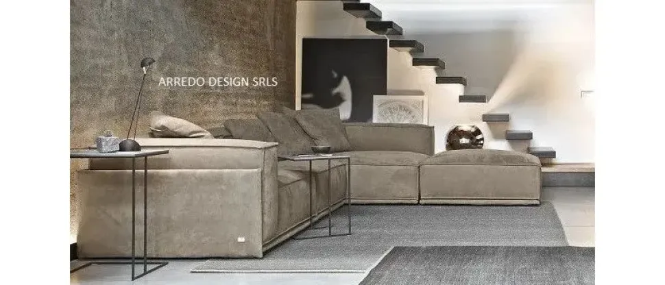 Divano Roland di Doimo salotti in stile design in Offerta Outlet