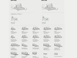 Divano Samoa Jack  PREZZI OUTLET sconto 35%