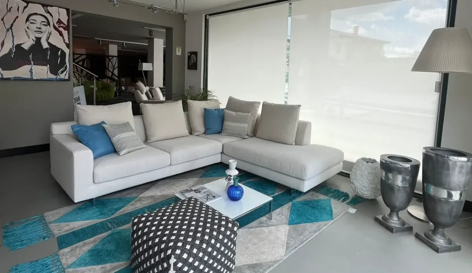 Divano Scala tessuto in poliuretano Divanidea a prezzo scontato