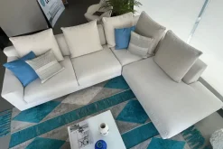 Divano Scala tessuto in poliuretano Divanidea a prezzo scontato