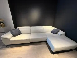 Divano Seneca in Pelle S.b. salotti a prezzo scontato