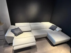 Divano Seneca in Pelle S.b. salotti a prezzo scontato