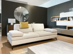 Divano Serena in Tessuto sfoderabile  di Nicoletti home scontato 45%