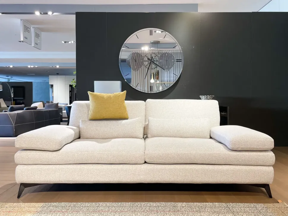 Divano Serena in Tessuto sfoderabile di Nicoletti home scontato 45%