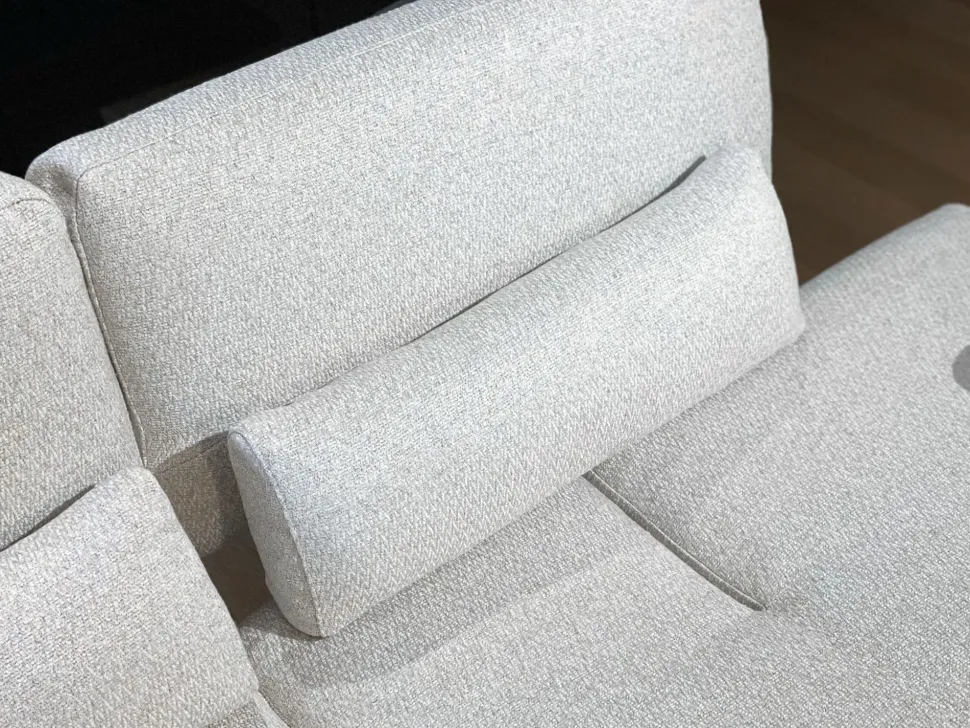 Divano Serena in Tessuto sfoderabile di Nicoletti home scontato 45%