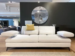 Divano Serena in Tessuto sfoderabile di Nicoletti home scontato 45%
