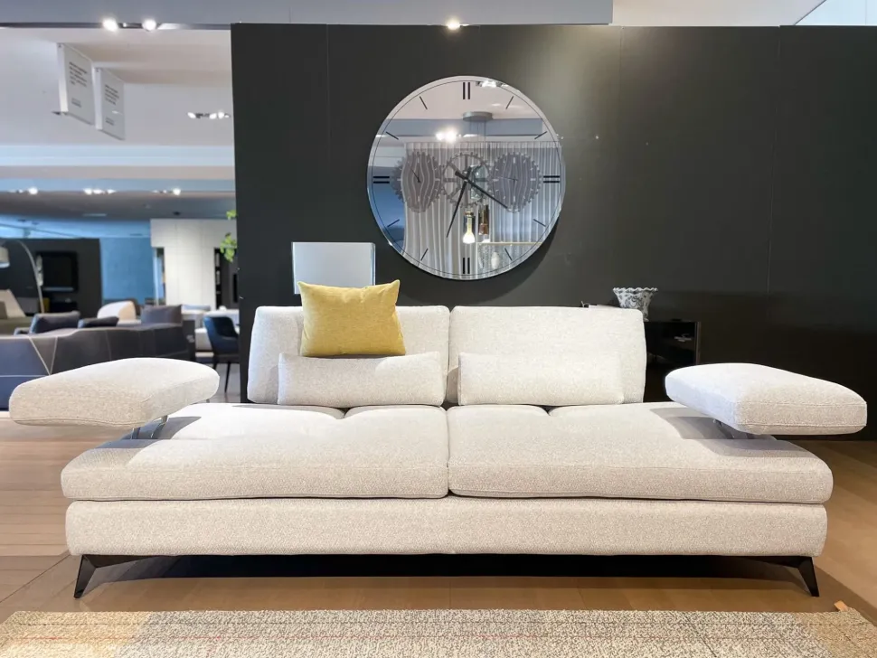 Divano Serena in Tessuto sfoderabile di Nicoletti home scontato 45%