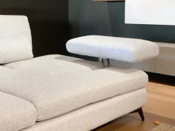 Divano Serena in Tessuto sfoderabile di Nicoletti home scontato 45%
