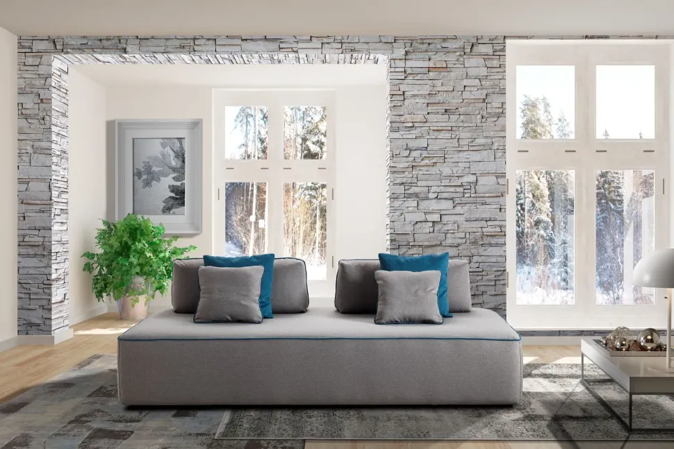 Divano Silvan Bi.el salotti a PREZZO OUTLET scontato del 30%