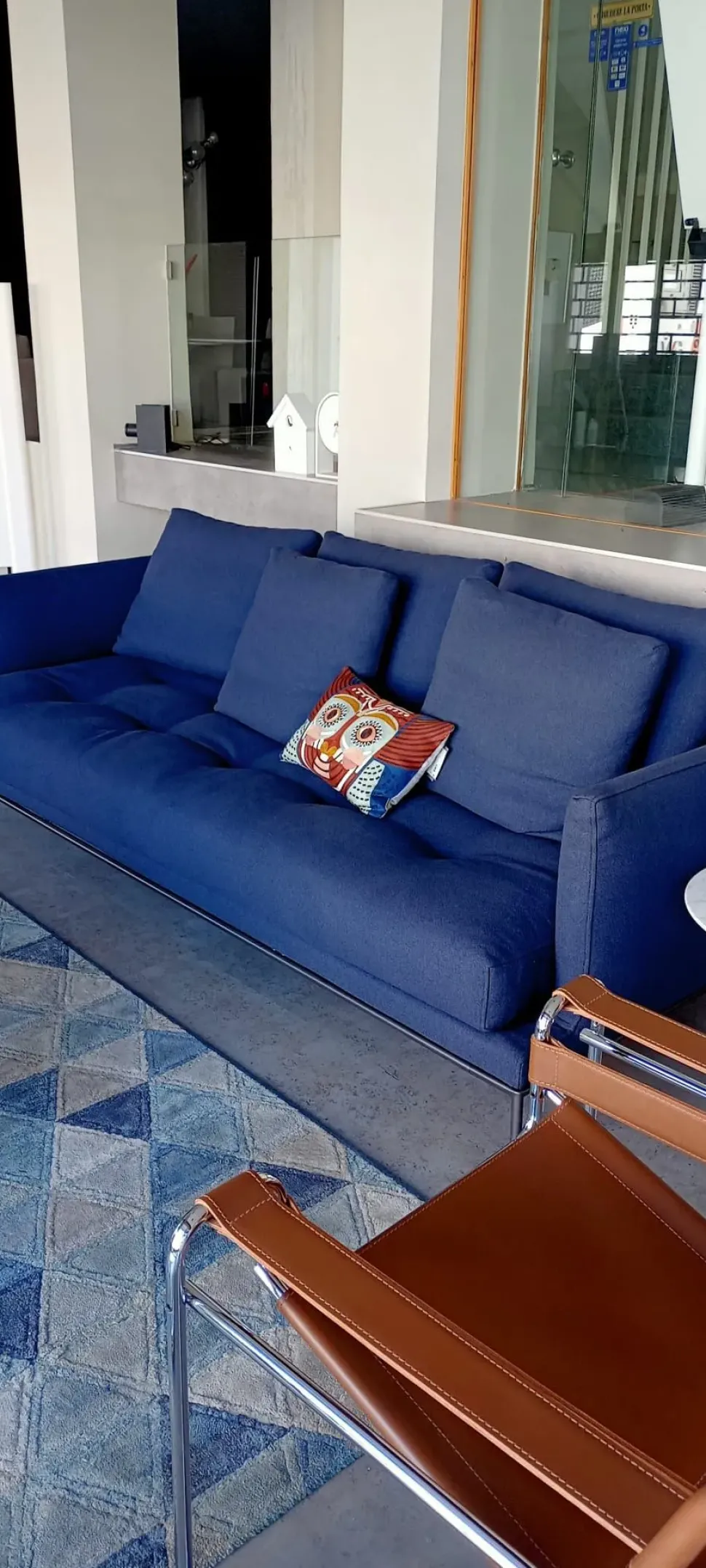 Divano Soft island tessuto in poliuretano Bonaldo in Offerta Outlet