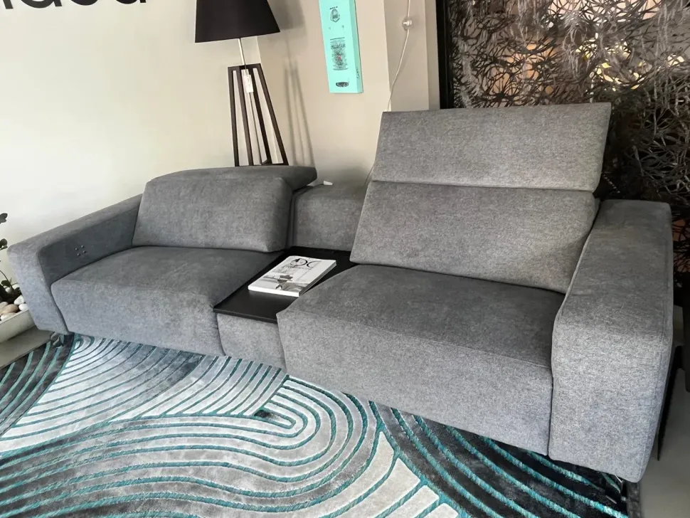 Divano Soho relax tessuto in poliuretano Divanidea a prezzo Outlet