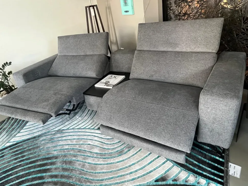 Divano Soho relax tessuto in poliuretano Divanidea a prezzo Outlet