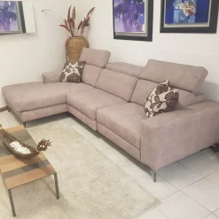 Divano Space fly in Microfibra sfoderabile di Samoa scontato 48%