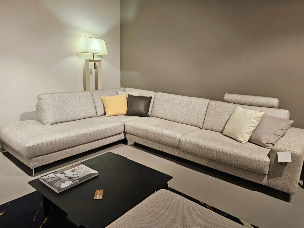 Divano Square in Tessuto sfoderabile di Divanidea scontato 37%