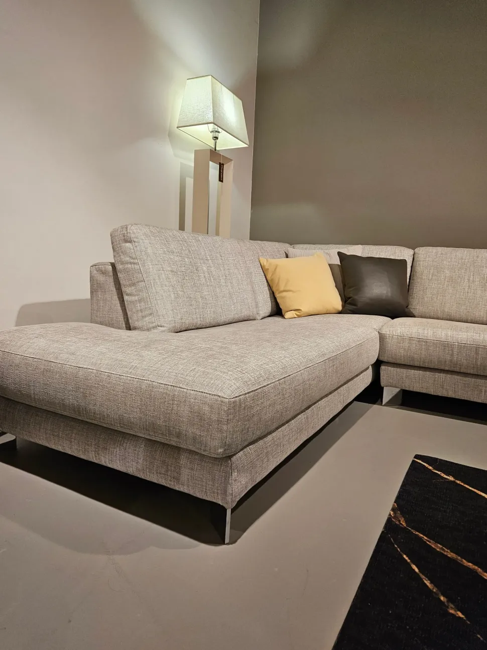 Divano Square in Tessuto sfoderabile di Divanidea scontato 37%