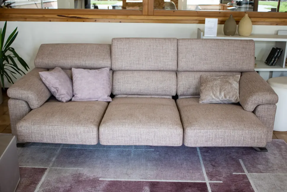 Divano Step in Tessuto sfoderabile di Samoa scontato 40%