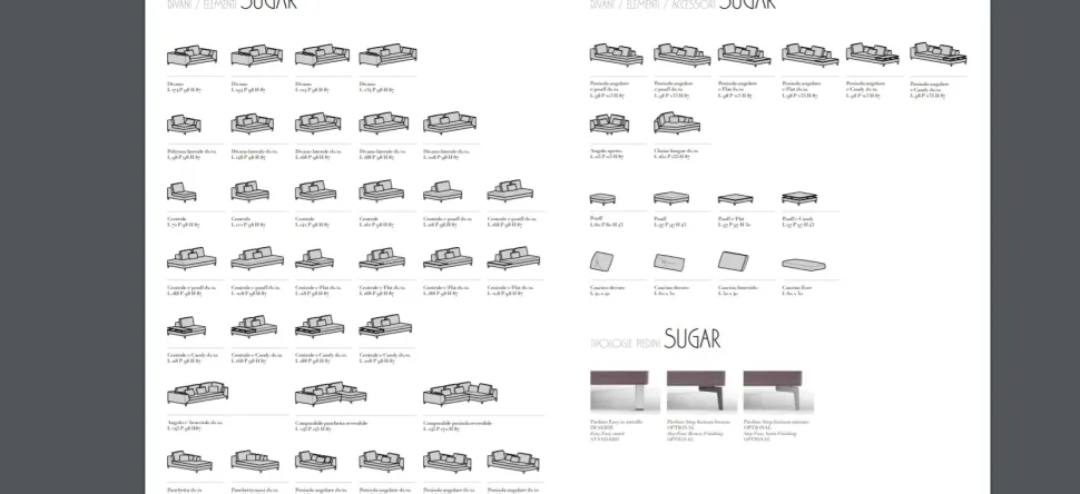 Divano Sugar Samoa a PREZZO OUTLET