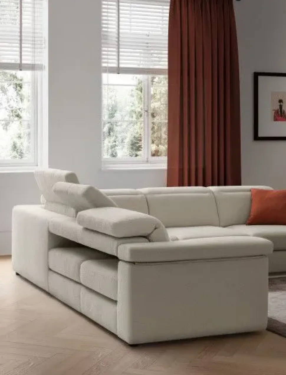 Divano Swan double ali Mottes selection scontato 40%. Outlet!