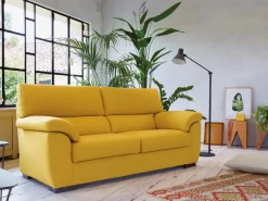 Divano tessuto in poliuretano  Fabbri salotti in Offerta Outlet