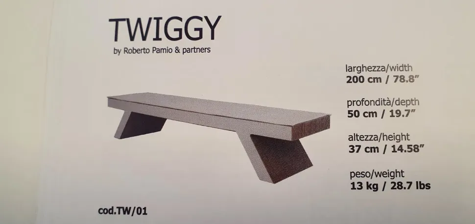 Divano Twiggy Artigianale a prezzo ribassato