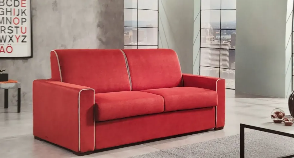 Divano Vesuvio 194 in Tessuto sfoderabile di Hopplà scontato 36%