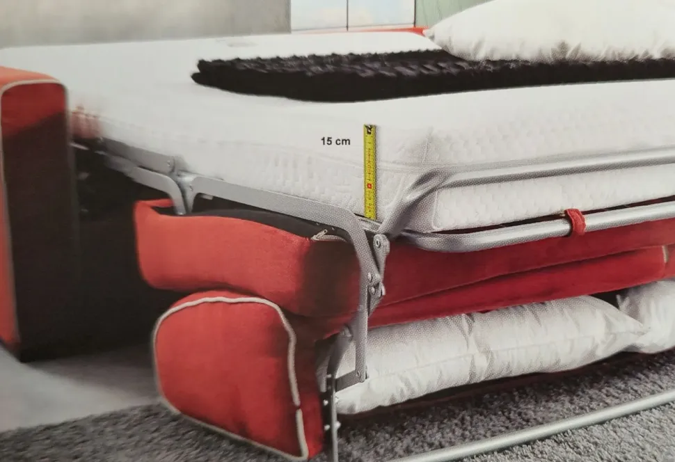 Divano Vesuvio 194 in Tessuto sfoderabile di Hopplà scontato 36%