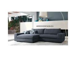 Divano Vision tessuto in misto piuma Doimo salotti in Offerta Outlet