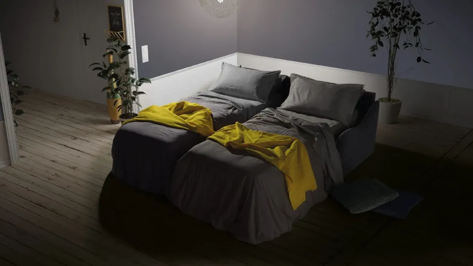 Divano Wave in Tessuto Family bedding a prezzo scontato